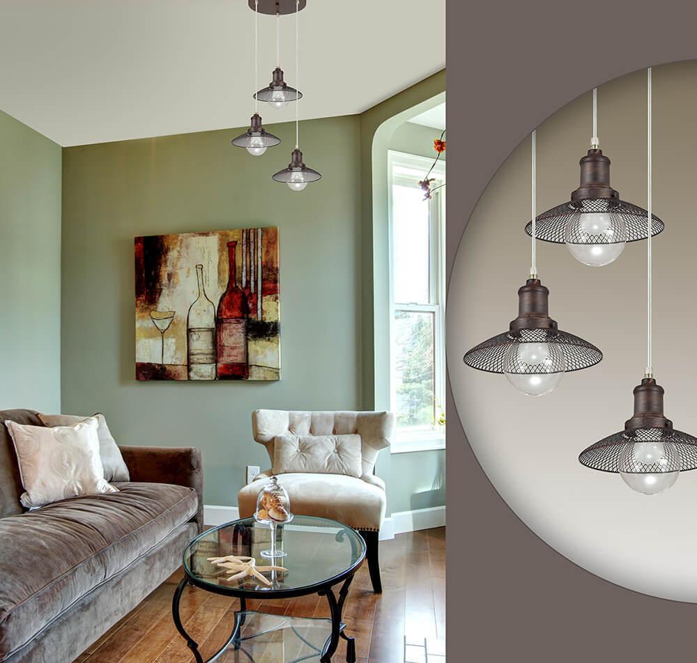 Картинка Подвесная люстра Lumion Ludacris Lofti 3513/3A