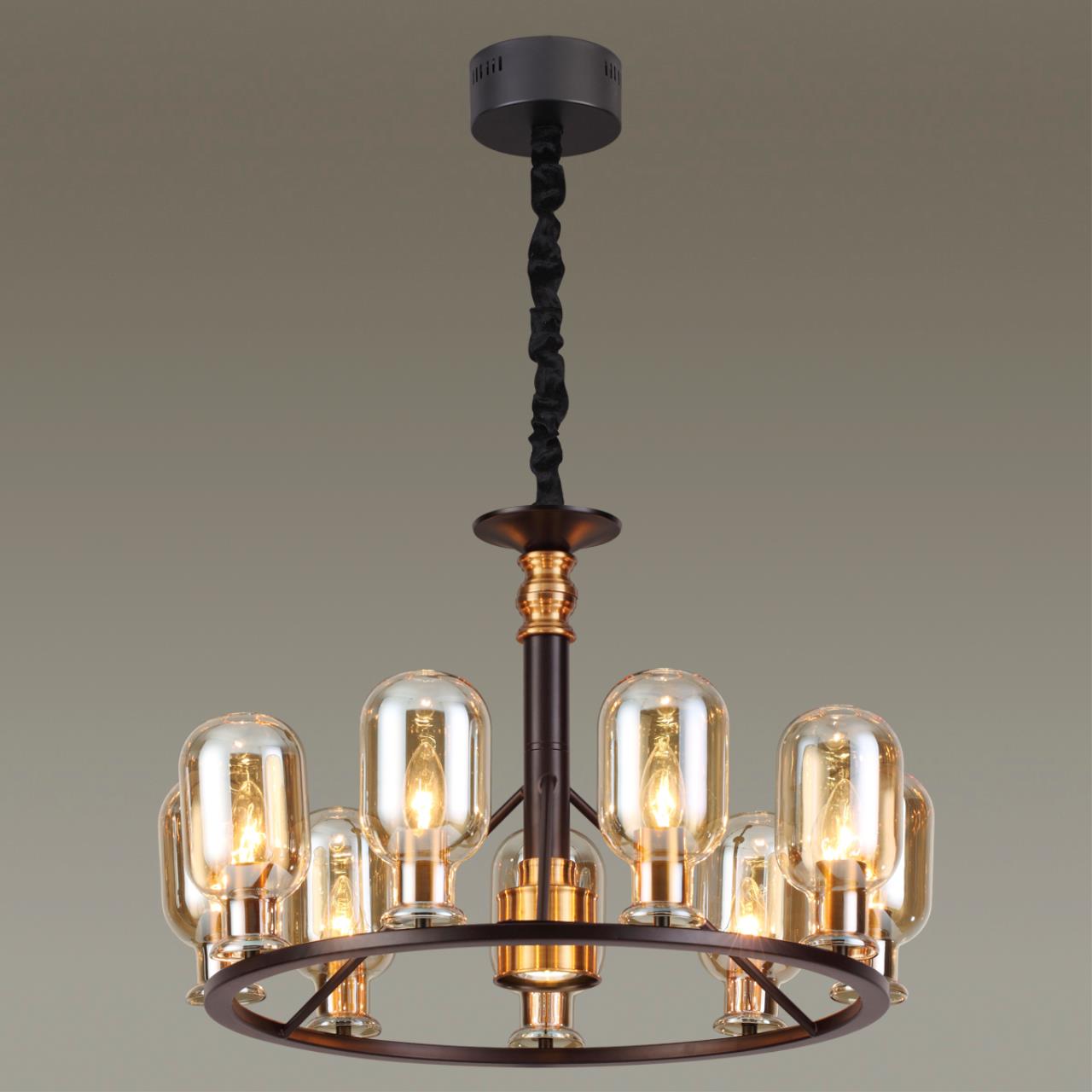 Картинка Подвесная люстра Odeon Light Country Grif 4700/9