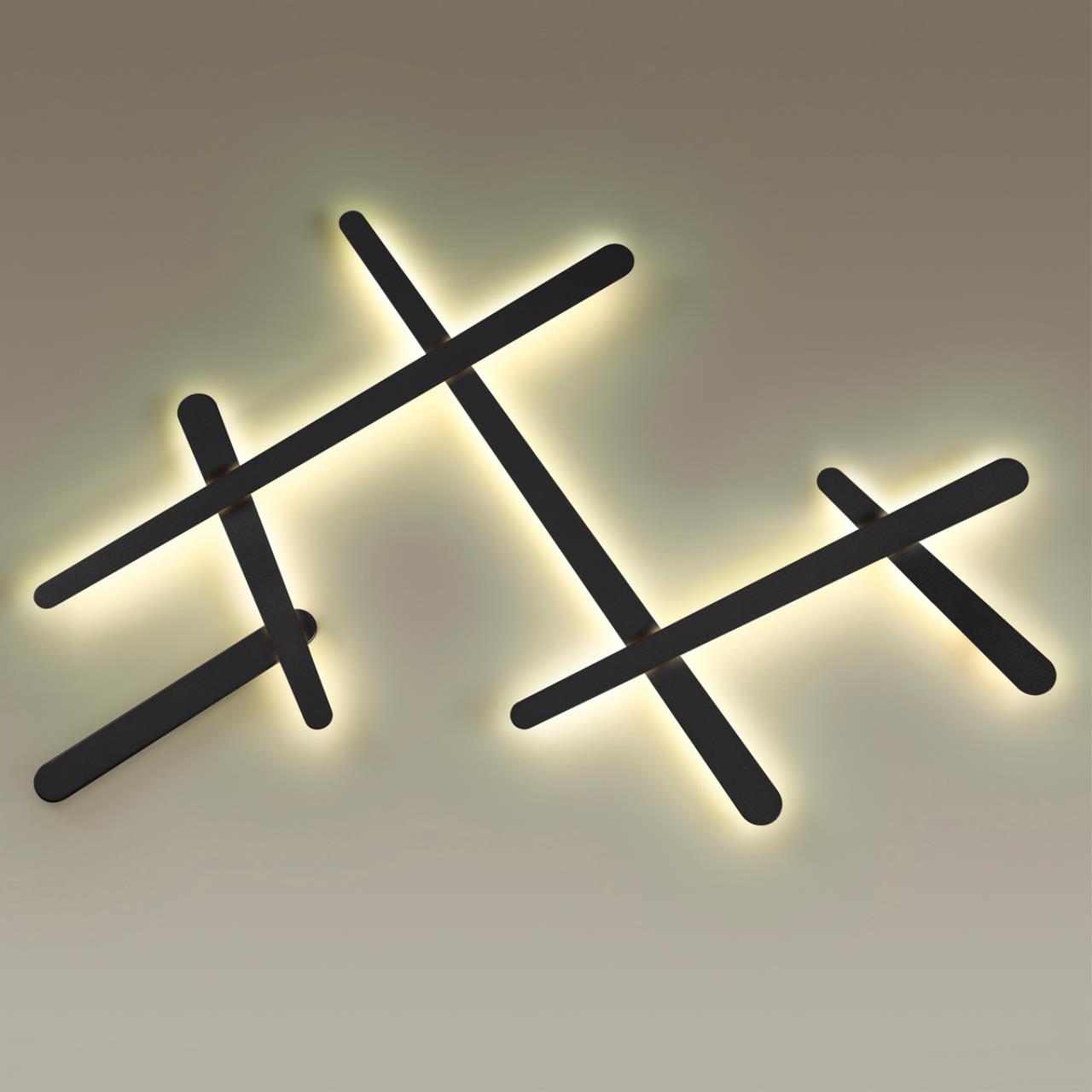 Картинка Настенный светодиодный светильник Odeon Light Rudy Hightech 4231/36WB