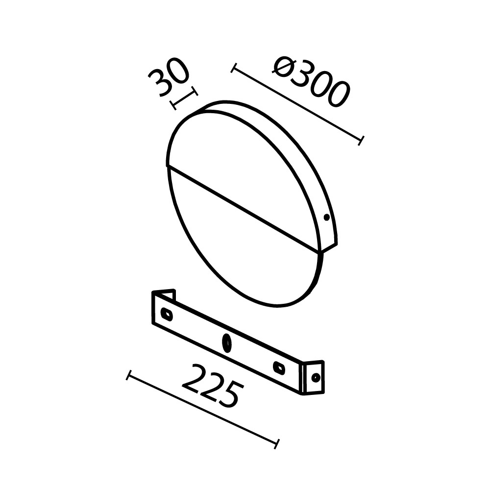 Картинка Настенный светильник (бра) Maytoni MOD320WL-L13MR3K1