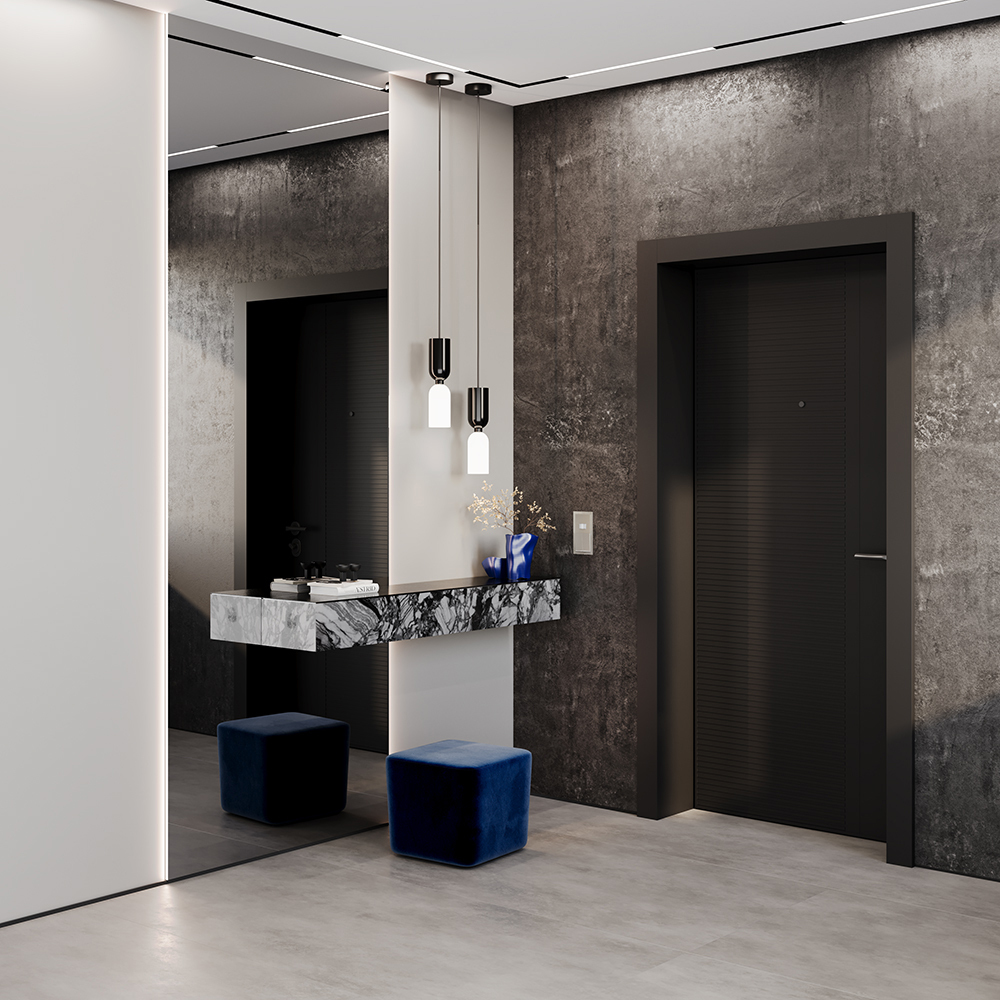 Картинка Датчик движения встраиваемый VOLTUM S70, (шелк) VLS070504