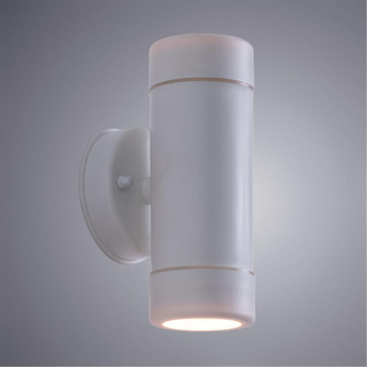 Картинка Уличный настенный светильник Arte Lamp Atlas A3503AL-2WH