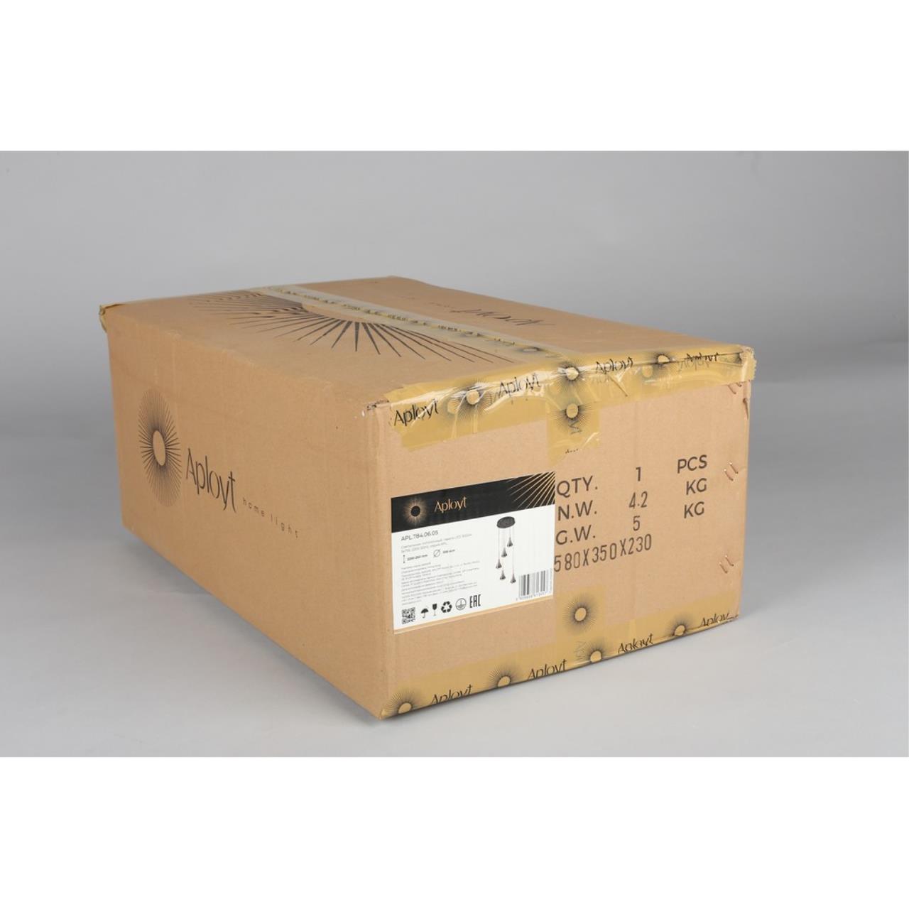 Картинка APL.784.06.05 Светильник подвесной Aployt Agas