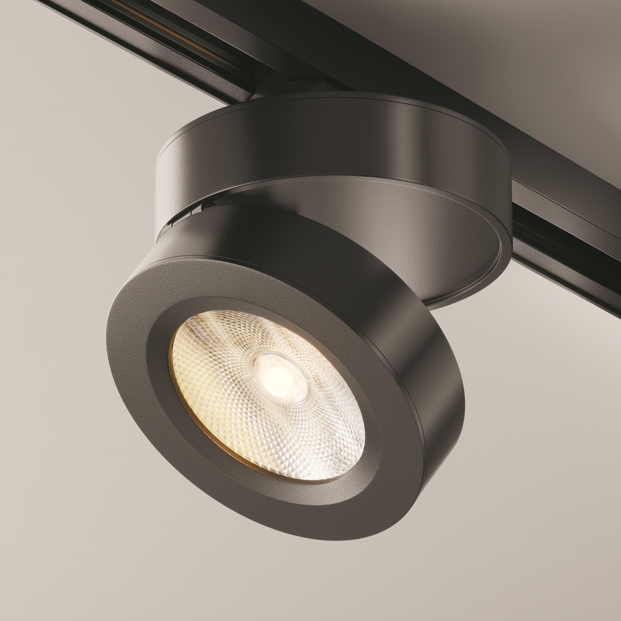 Картинка Трековый светодиодный светильник Maytoni Track TR006-1-12W3K-B