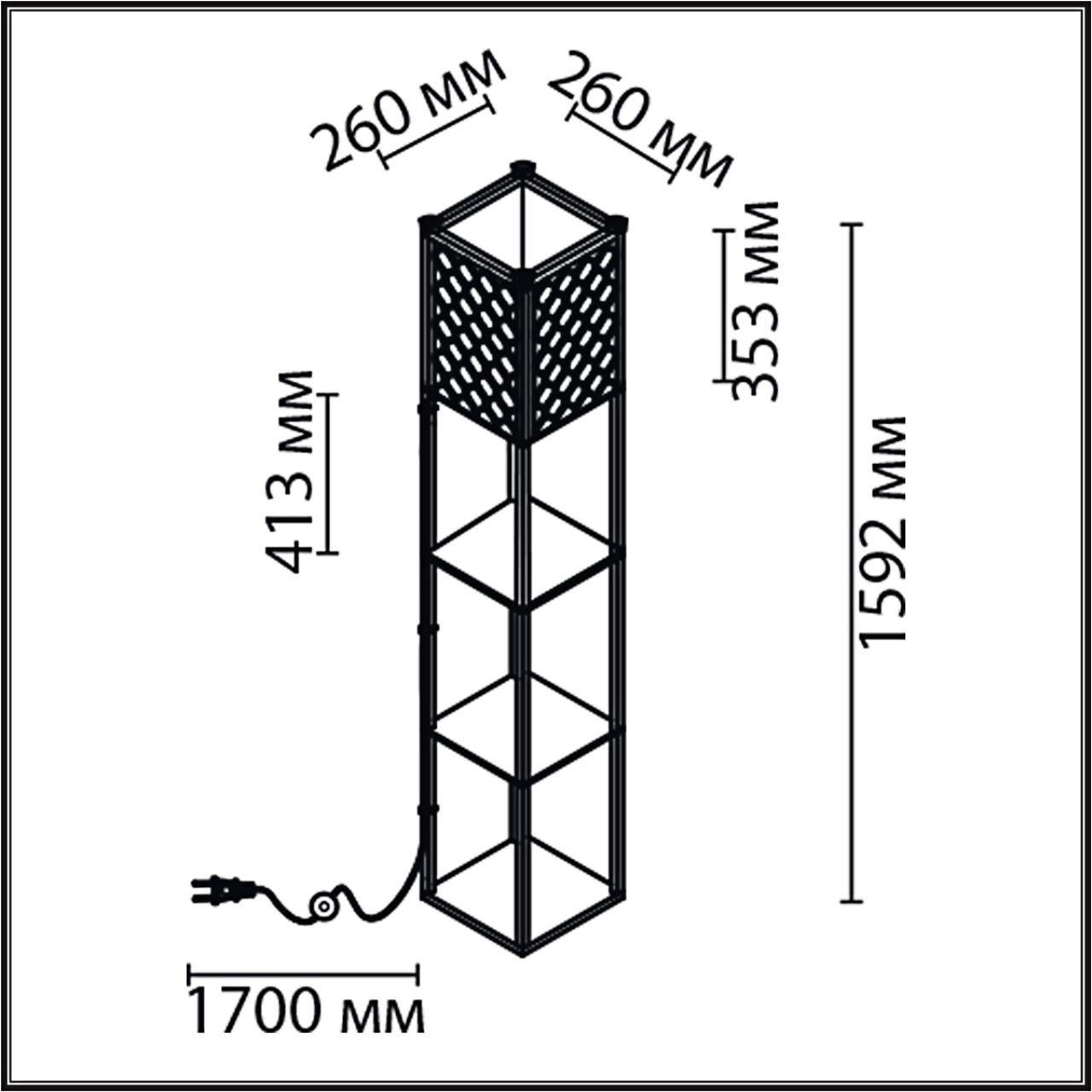 Картинка 8091/1F Lumion Торшер PRACTIC