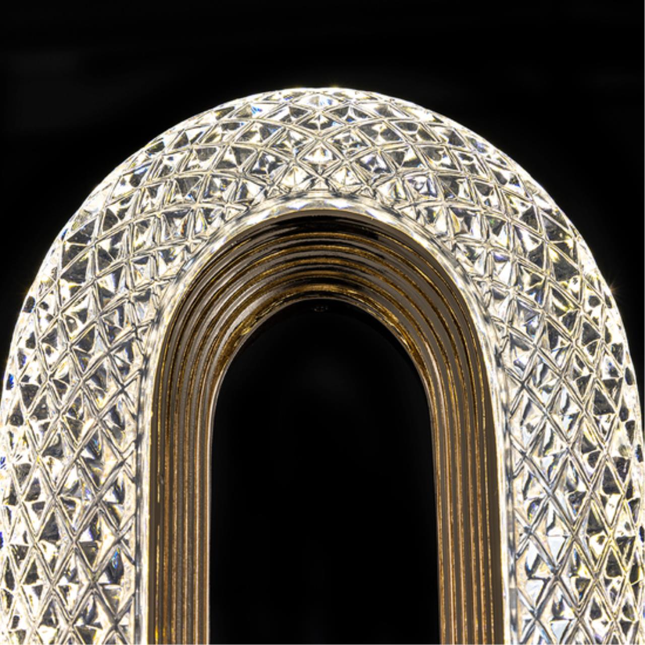 Картинка Настенный светильник Arte Lamp OVALE A2489AP-1GO