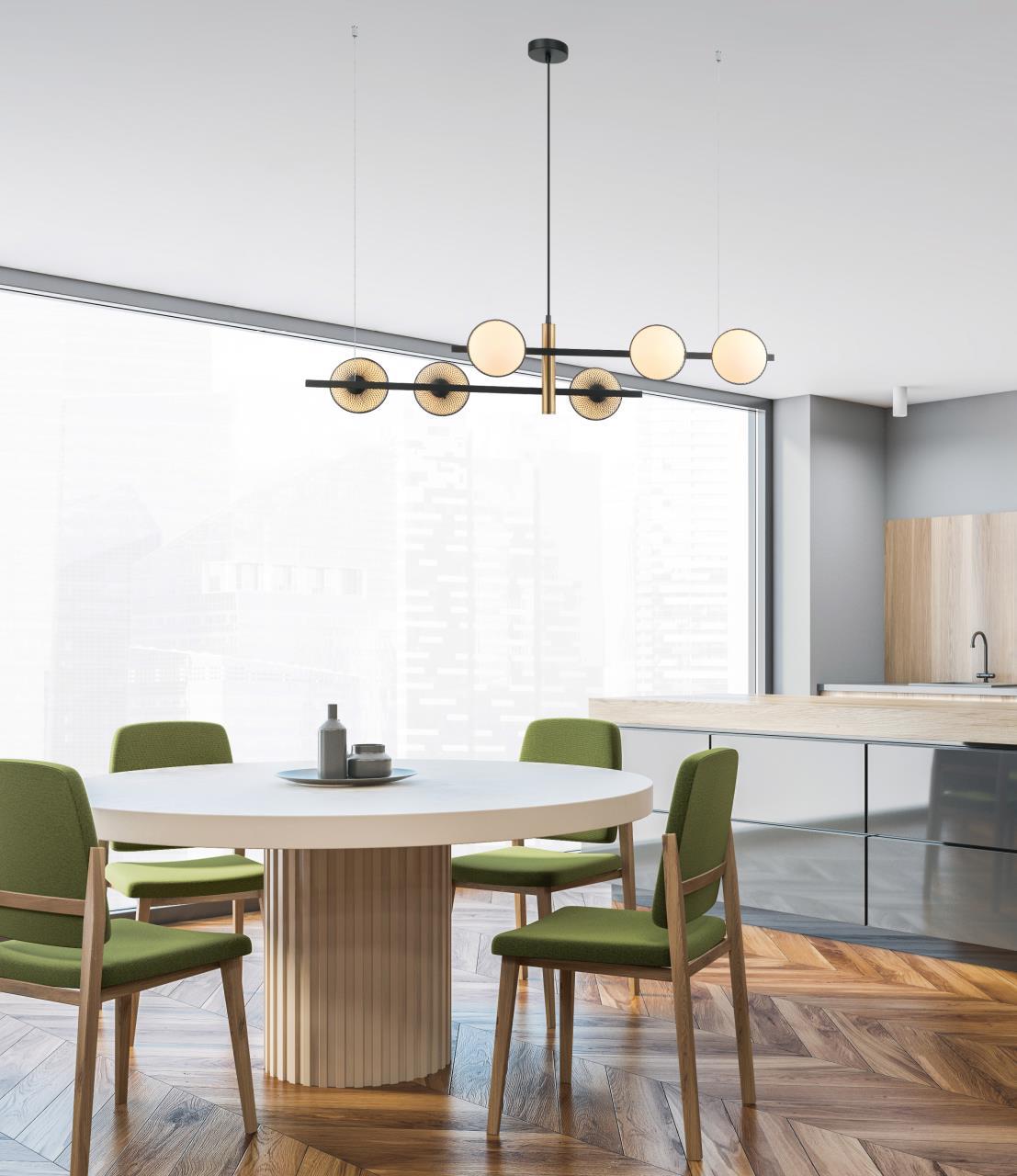 Картинка Подвесная люстра Favourite Odd 2826-6P