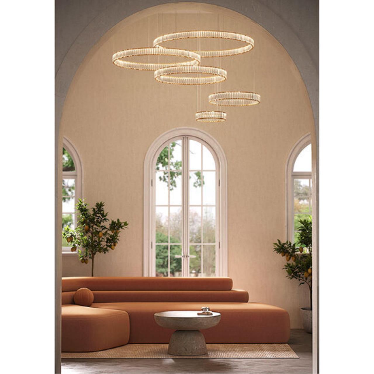 Картинка Подвесной светодиодный светильник Divinare RENATA 1135/17 SP-195