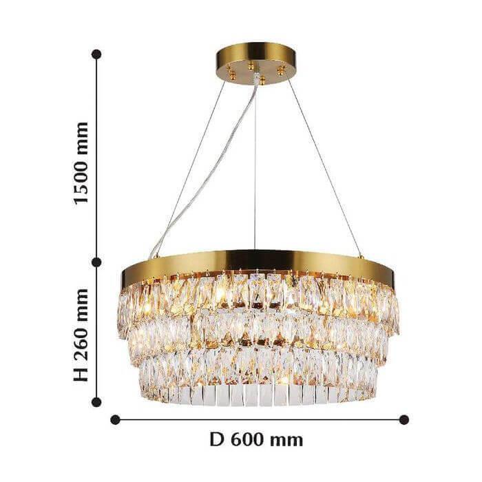Картинка Подвесная люстра Favourite Magnitudo 2206-12P