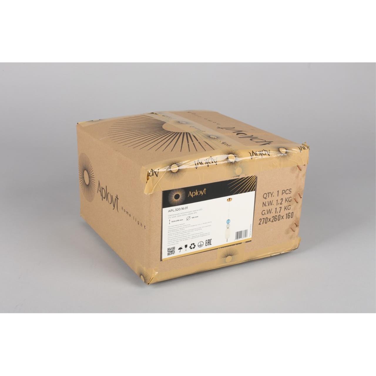 Картинка APL.320.16.01 Светильнк подвесной Aployt Rosabella