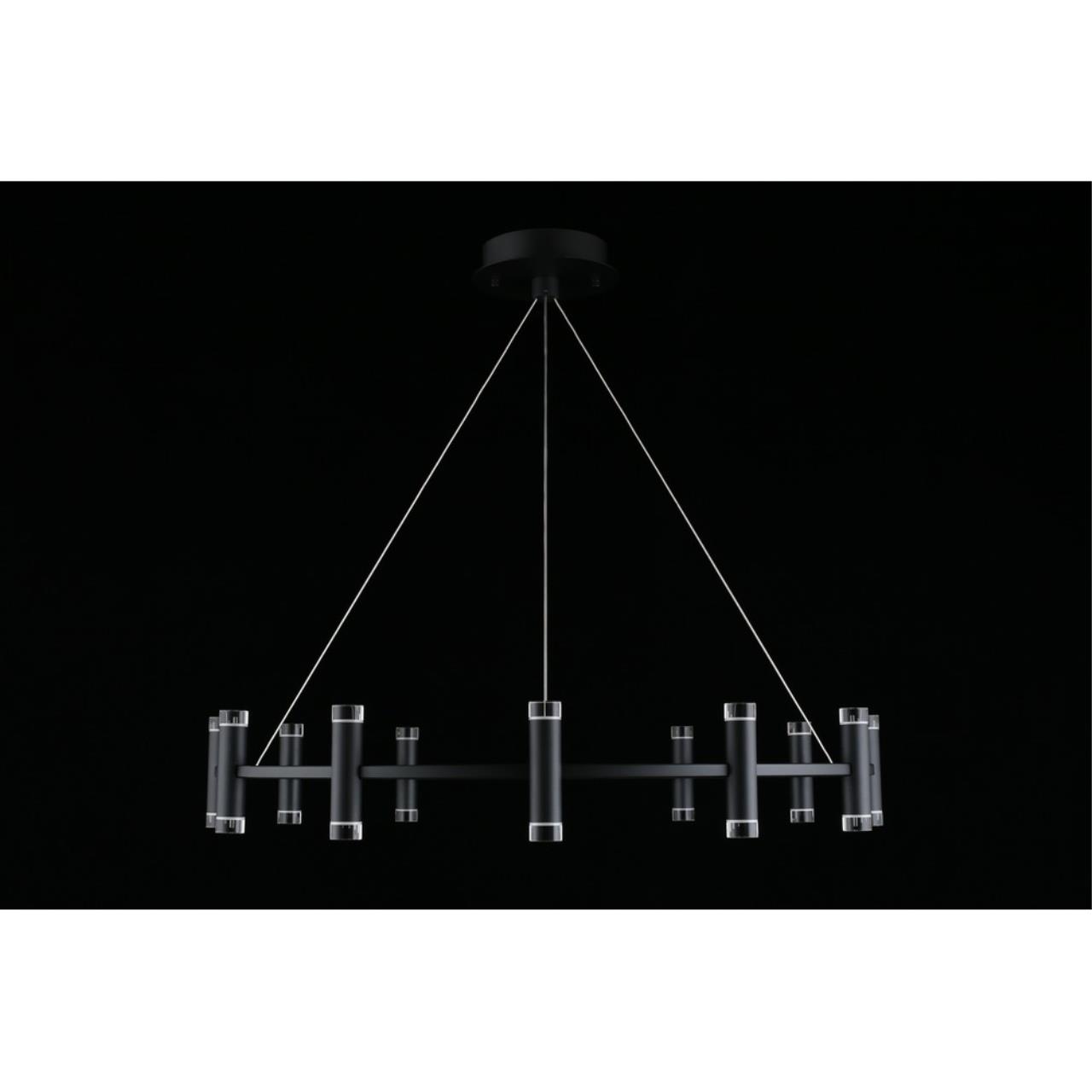 Картинка Подвесная светодионая люстра Aployt Klarcia APL.037.03.120