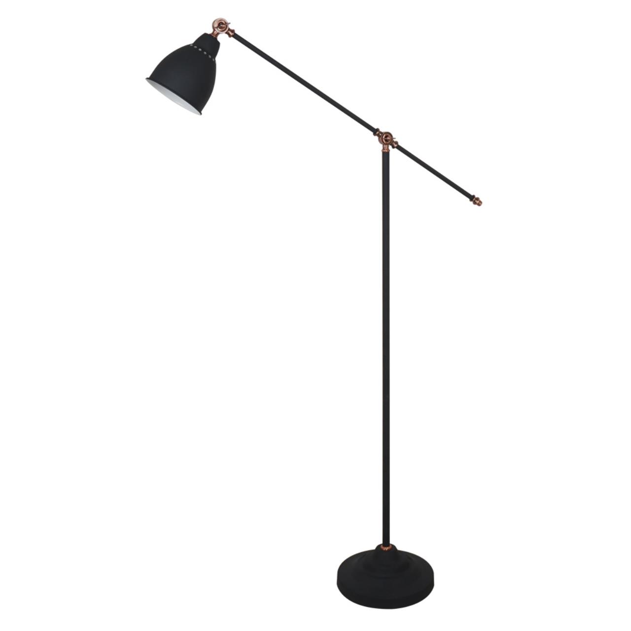 Картинка Торшер Arte Lamp Braccio A2054PN-1BK