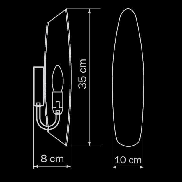 Картинка Настенный светильник Lightstar Dissimo 803600