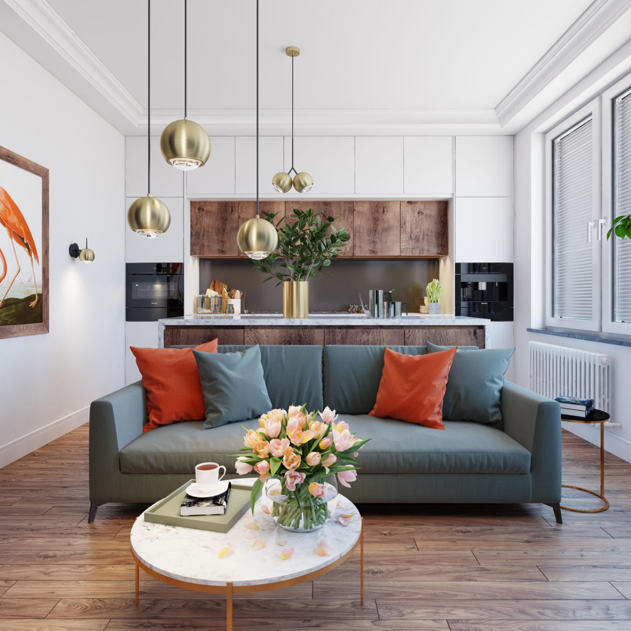 Картинка Светодиодный спот Odeon Light Mia 4227/6WL