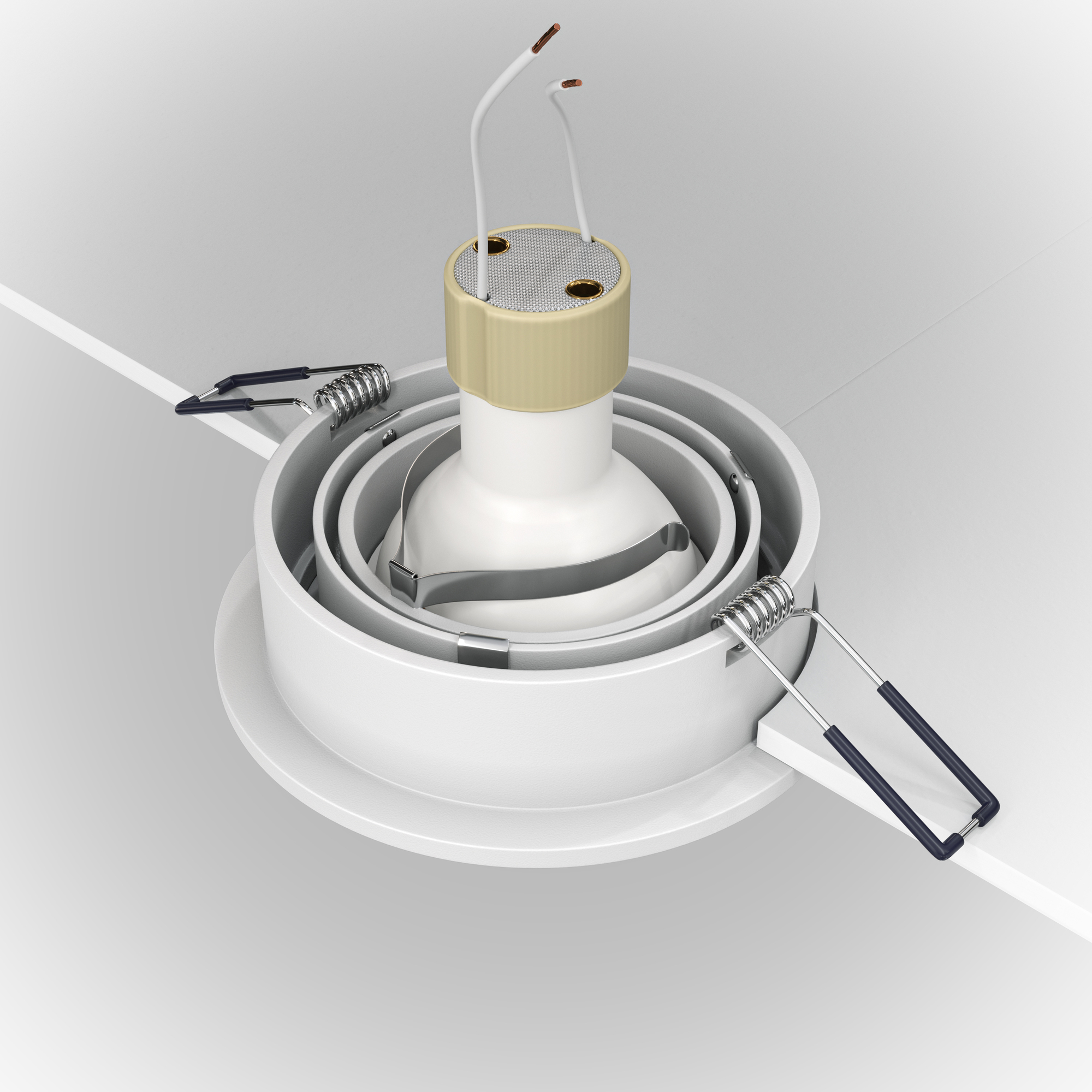 Картинка Встраиваемый светильник Maytoni Atom DL023-2-01W