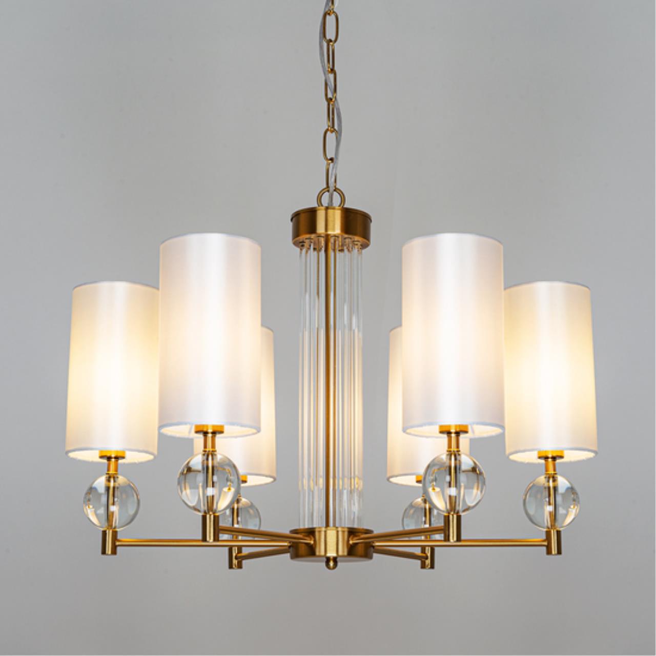 Картинка Подвесная люстра Arte Lamp MATAR A4027LM-6PB