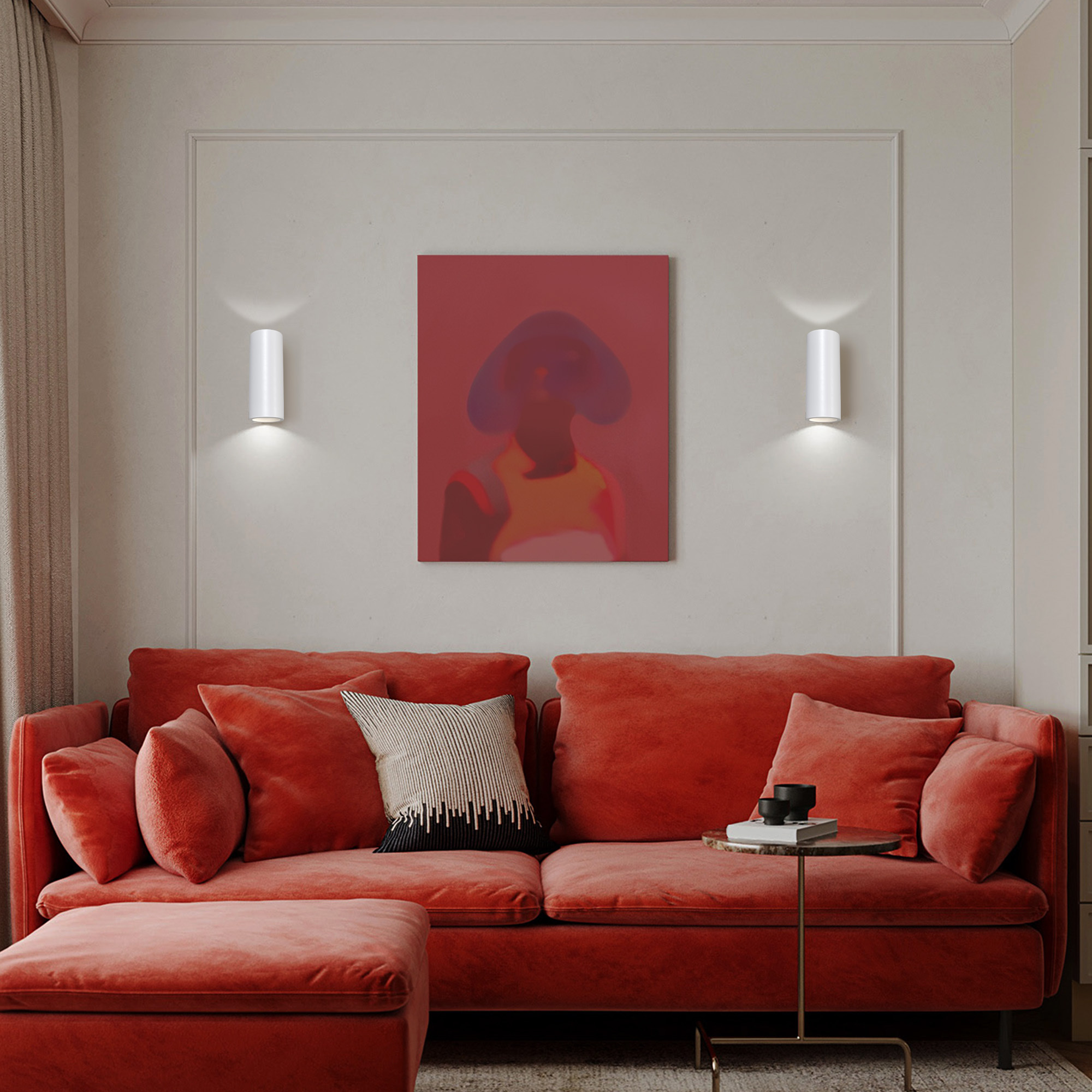 Картинка Светильник настенный Maytoni Parma C191-WL-02-W