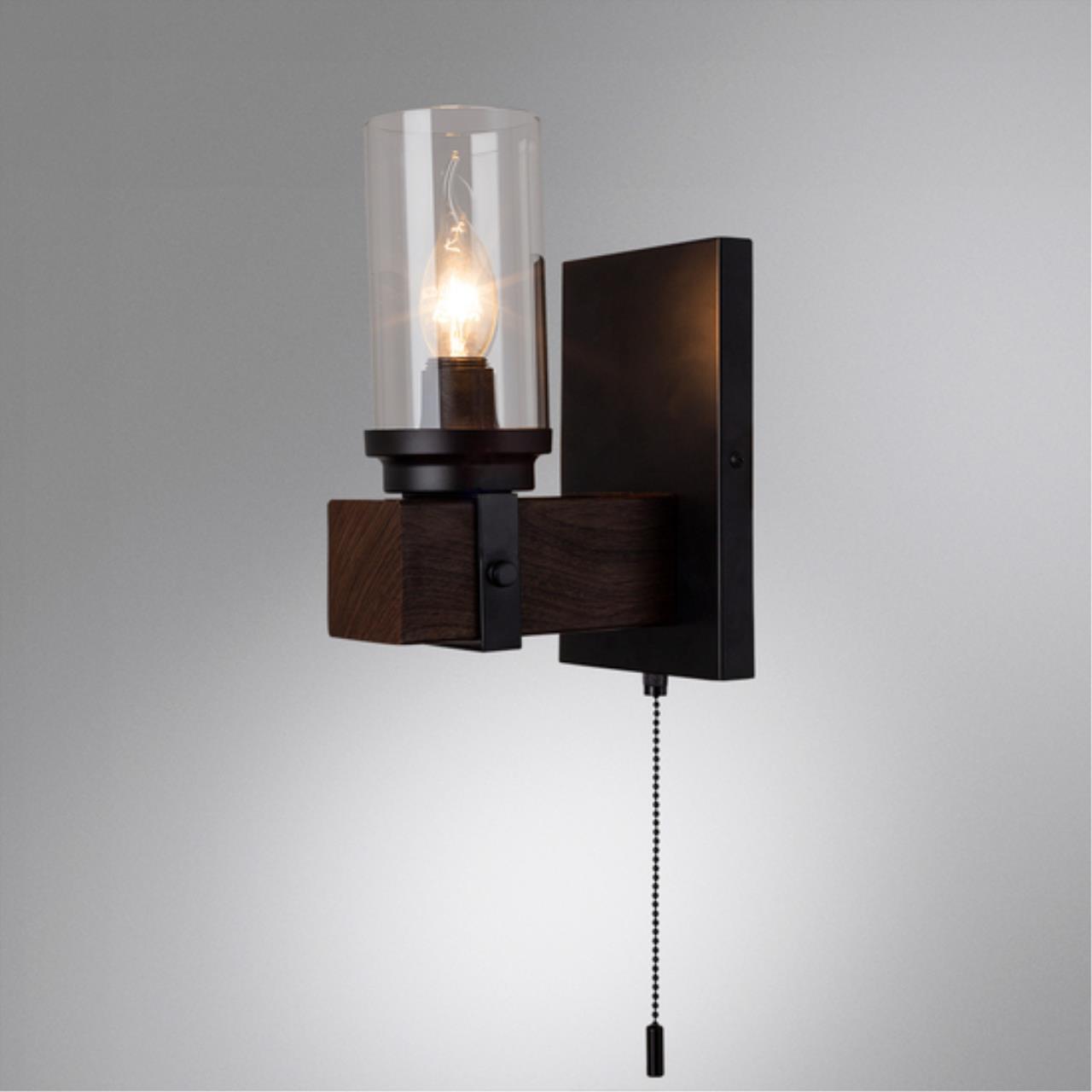 Картинка Настенный светильник Arte Lamp DALIM A7014AP-1BK