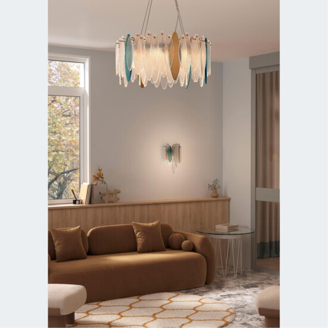 Картинка Настенный светильник Divinare Amelie 6002/01 AP-1