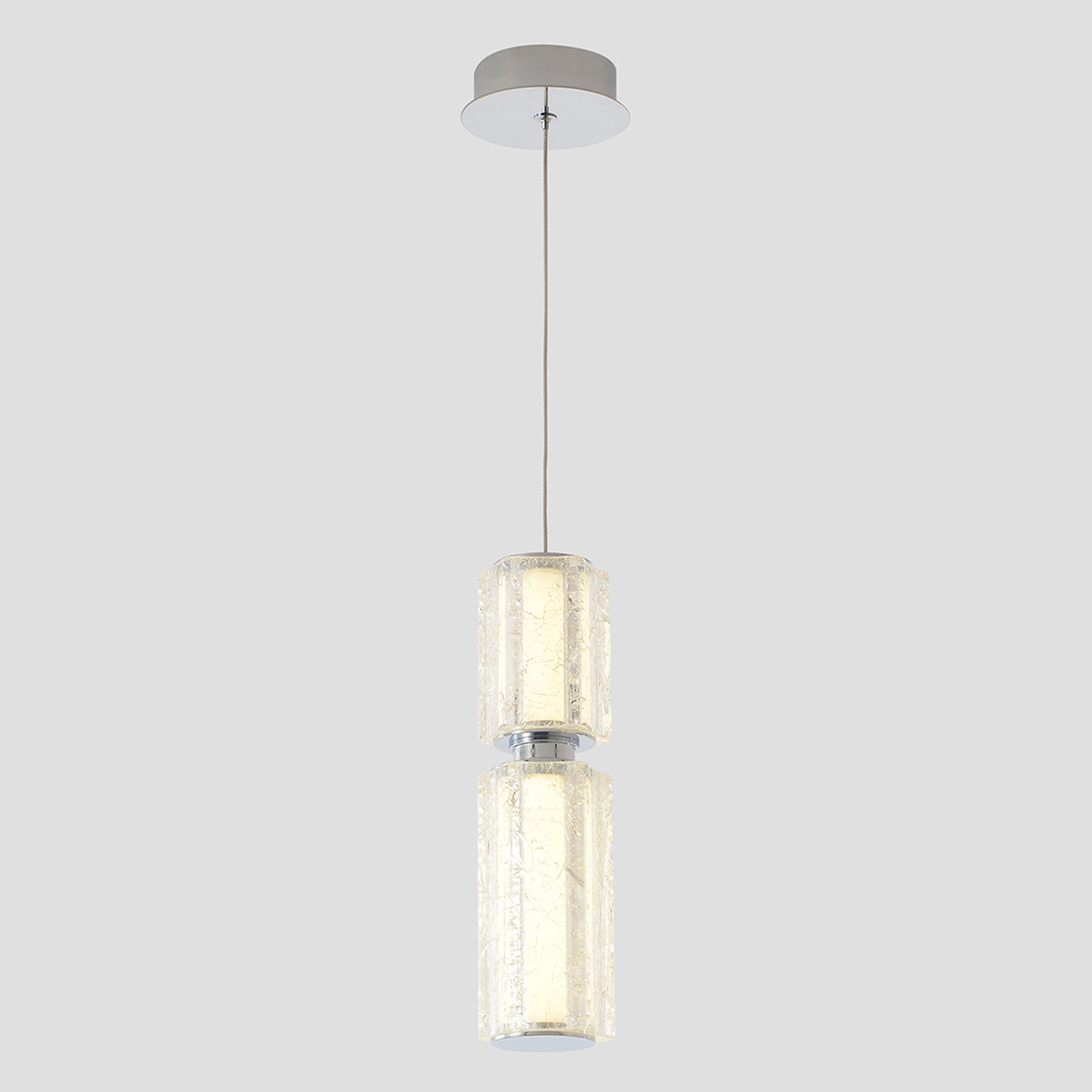 светильник подвесной crystal lux antique sp23w led chrome crystal lux 4001/223, доставка по Казахстану 