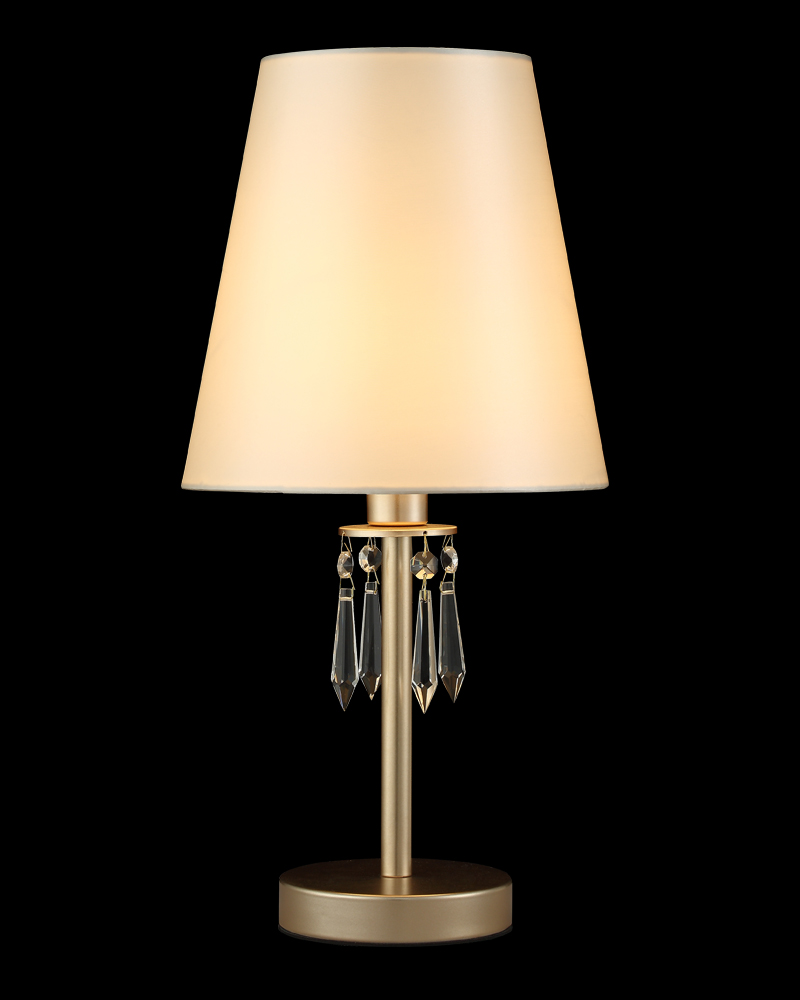 Картинка Настольная лампа Crystal Lux RENATA LG1 GOLD Crystal Lux 3591/501