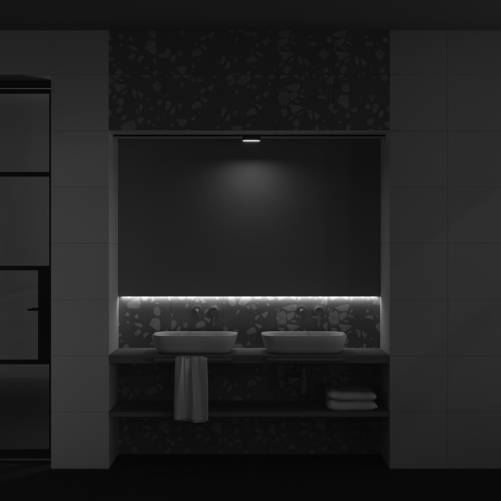 Картинка Трековый светильник Technical TR080-1-6W3K-B