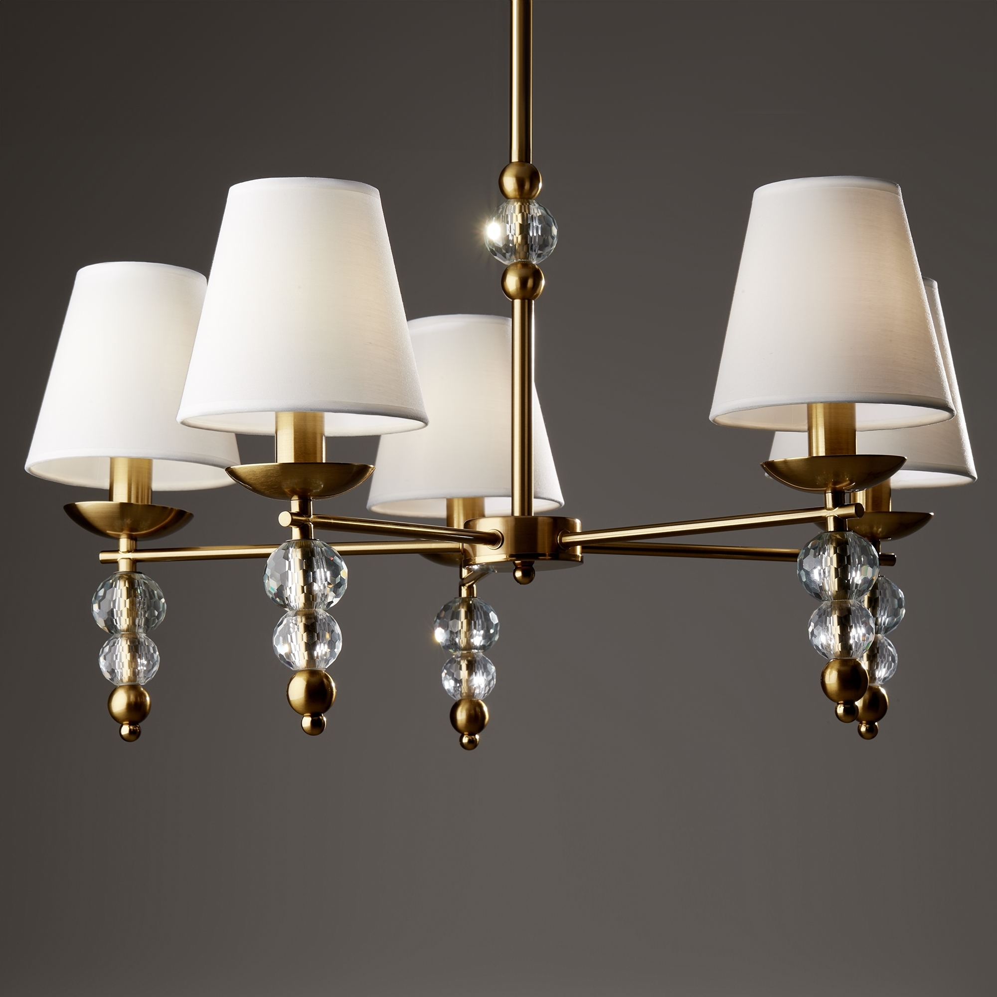 Картинка Потолочная люстра Freya Crystal FR1009CL-05BS