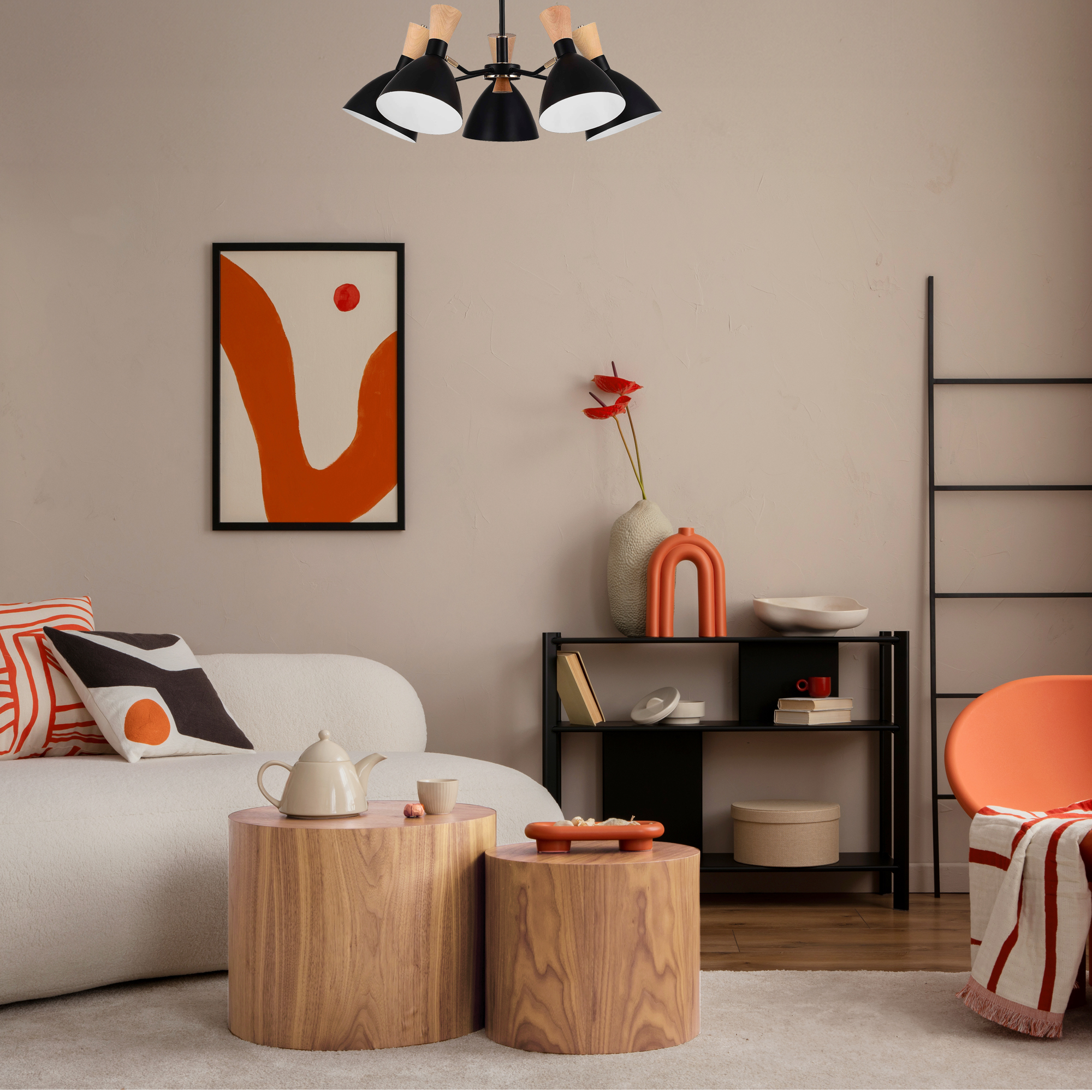 Картинка SLE1256-402-05 Люстра VISTA