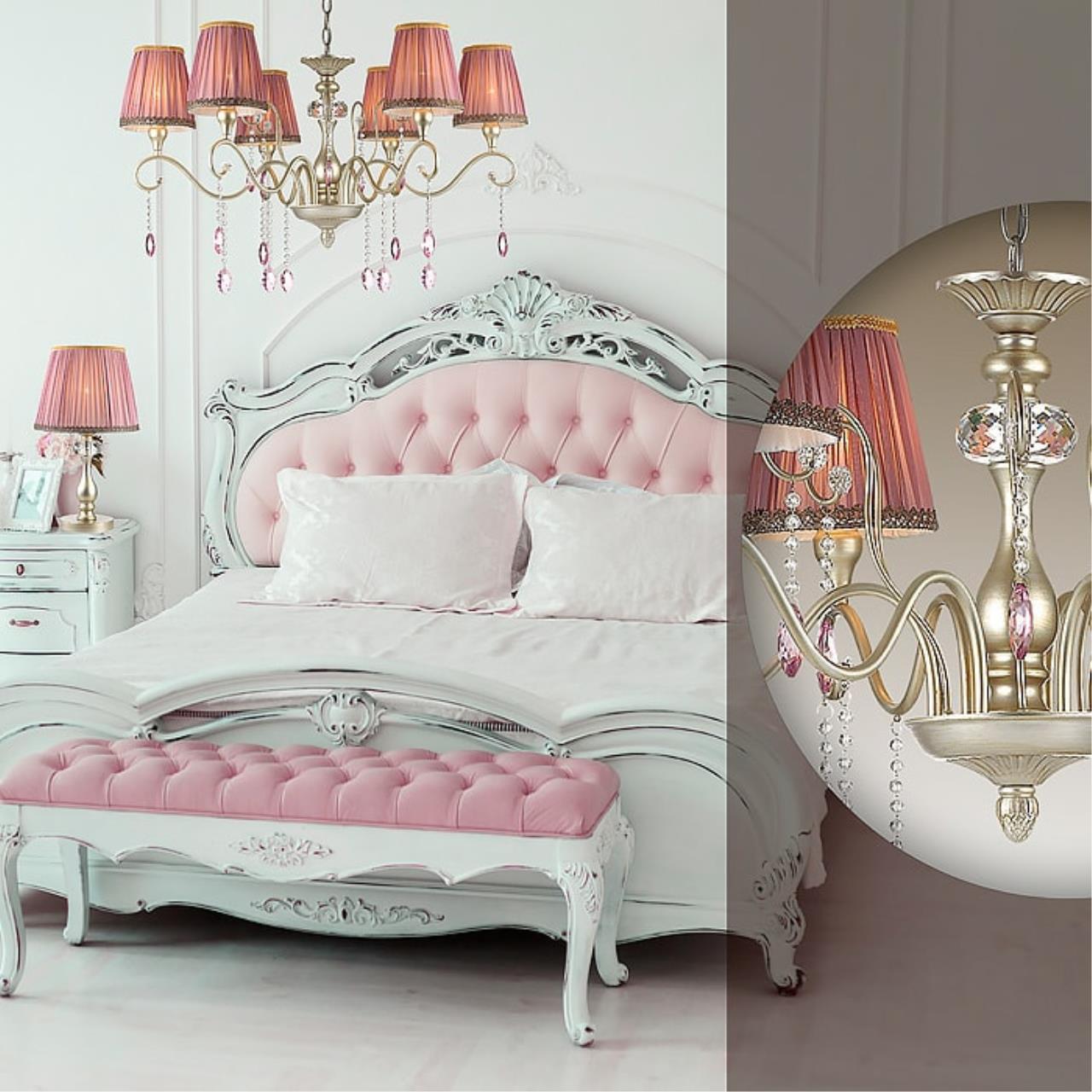 Картинка Подвесная люстра Odeon Light Classic Gaellori 3393/6