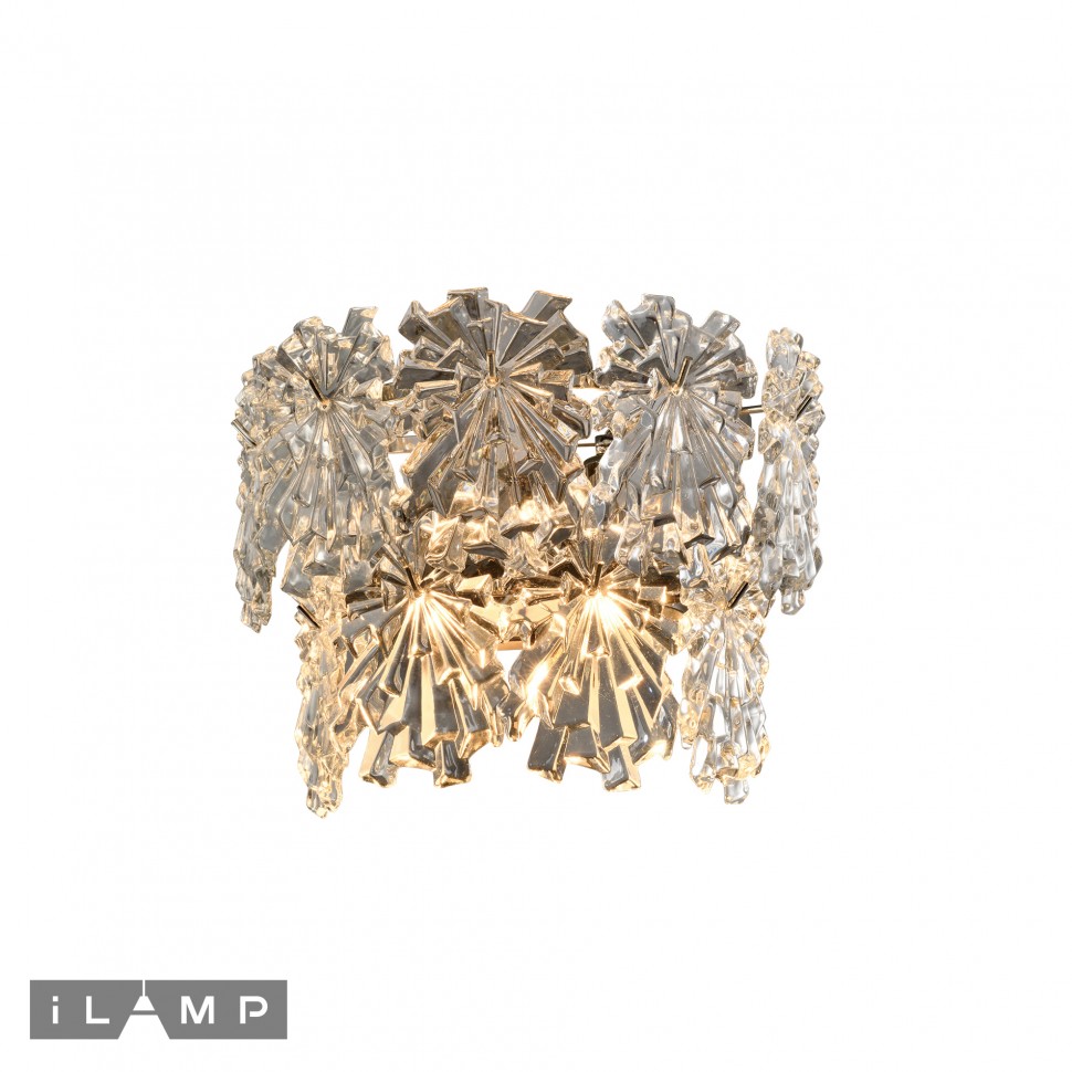 Картинка Настенный светильник iLamp Homy W2545-2 Nickel