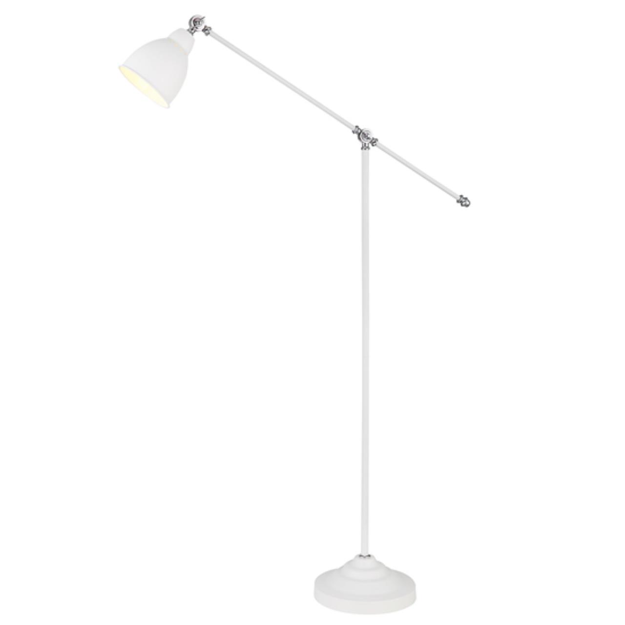 Картинка Торшер Arte Lamp Braccio A2054PN-1WH