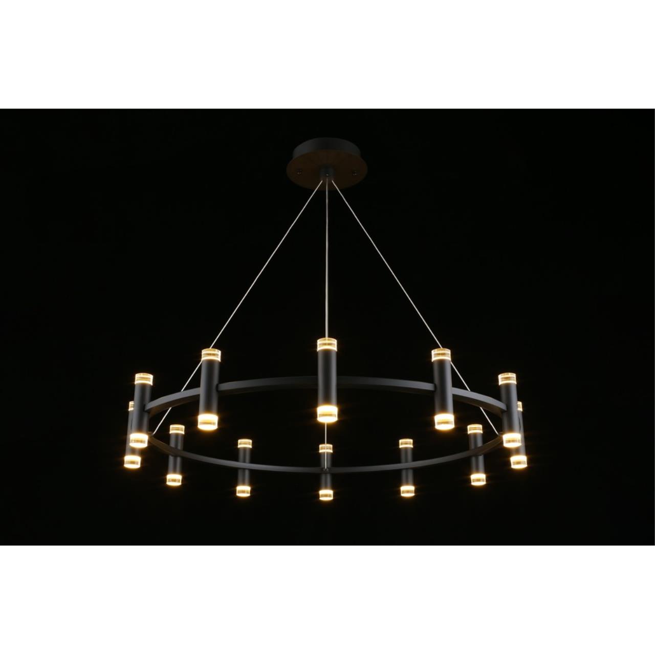 Картинка Подвесная светодионая люстра Aployt Klarcia APL.037.03.120