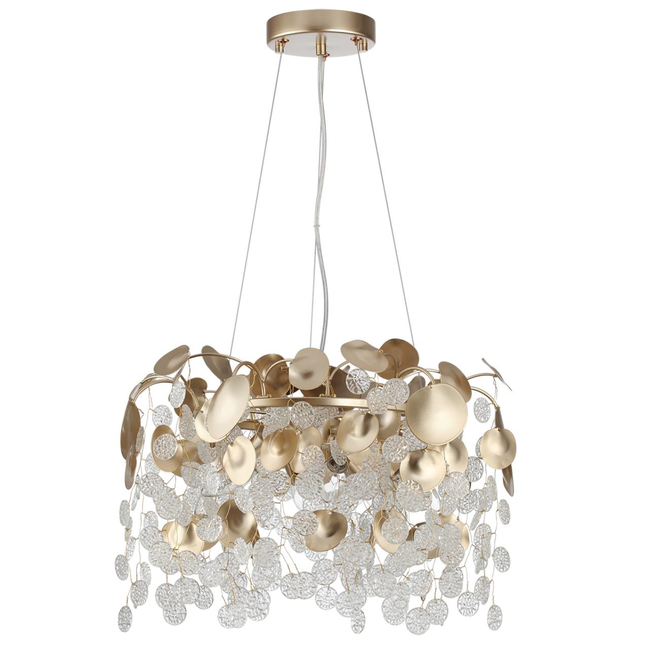 Картинка 5104/6 CLASSIC Odeon Light  Люстра COINS