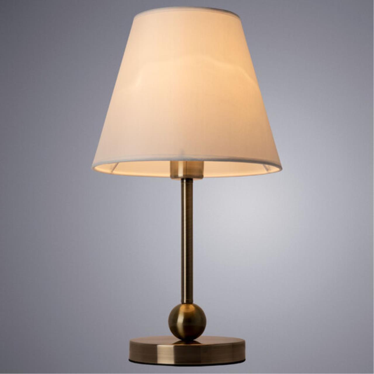 Картинка Настольная лампа Arte Lamp Elba A2581LT-1AB