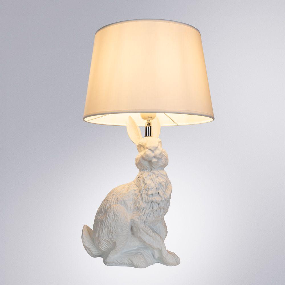 Картинка Настольная лампа Arte Lamp Izar A4015LT-1WH