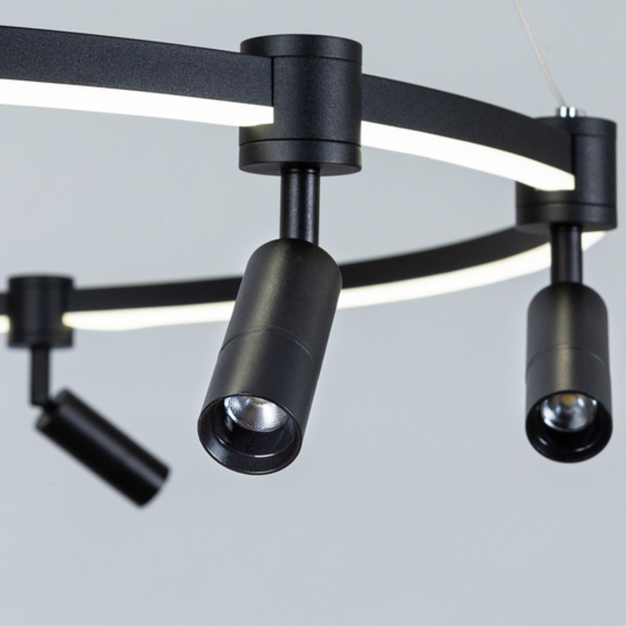 Картинка Подвесной светильник Arte Lamp RING A2186SP-1BK