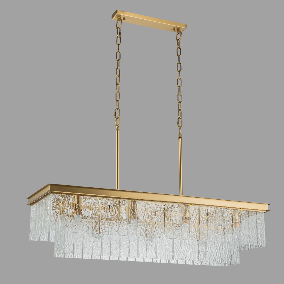 Картинка Подвесная люстра Belfast Harland 6308-10C BR CL