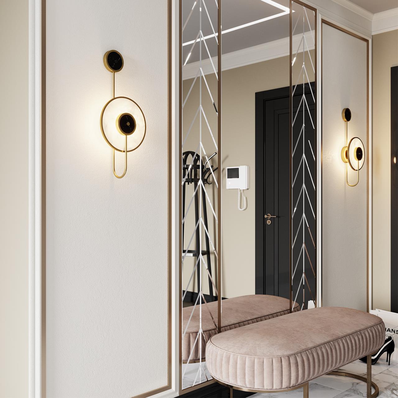 Картинка Настенный светильник Odeon Light Midcent Naxos 4312/5WL