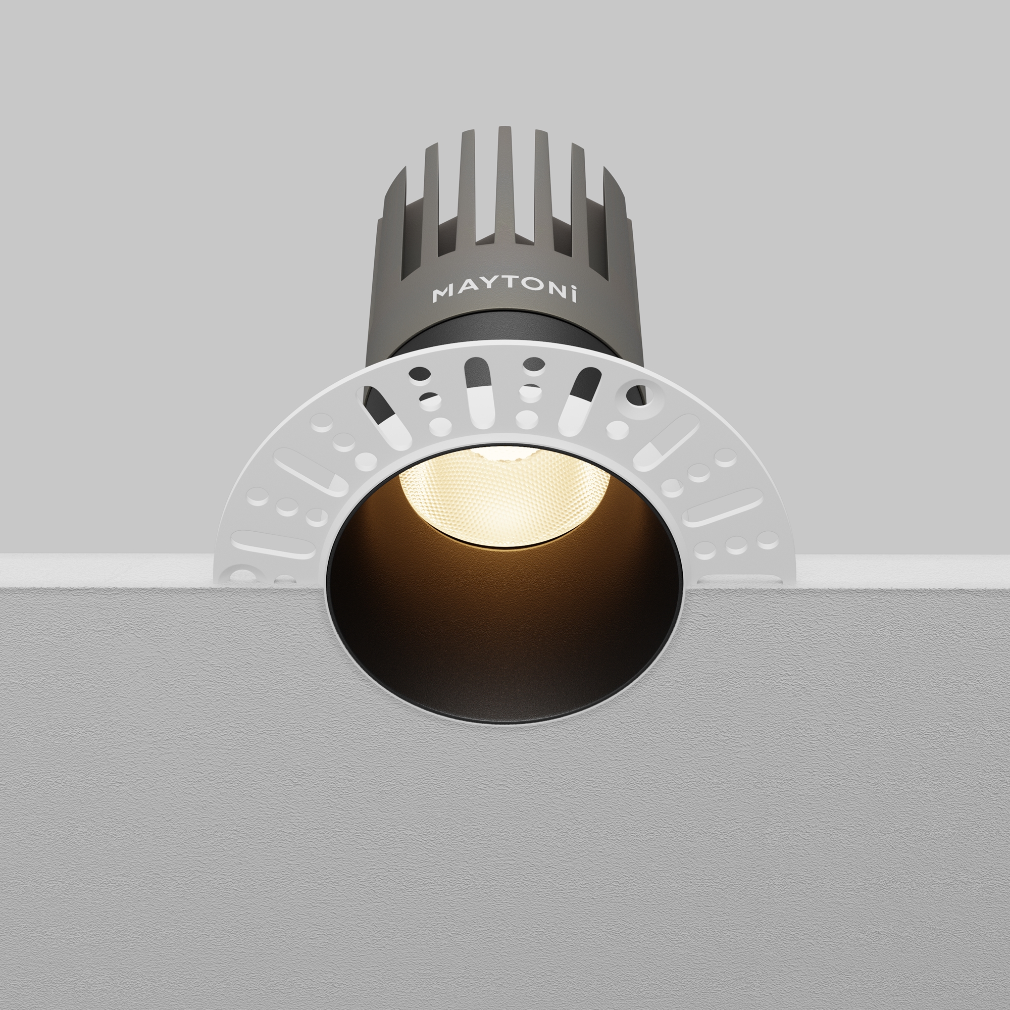 Картинка Встраиваемый светильник Technical DL122-15W-3K-TRS-B Dip