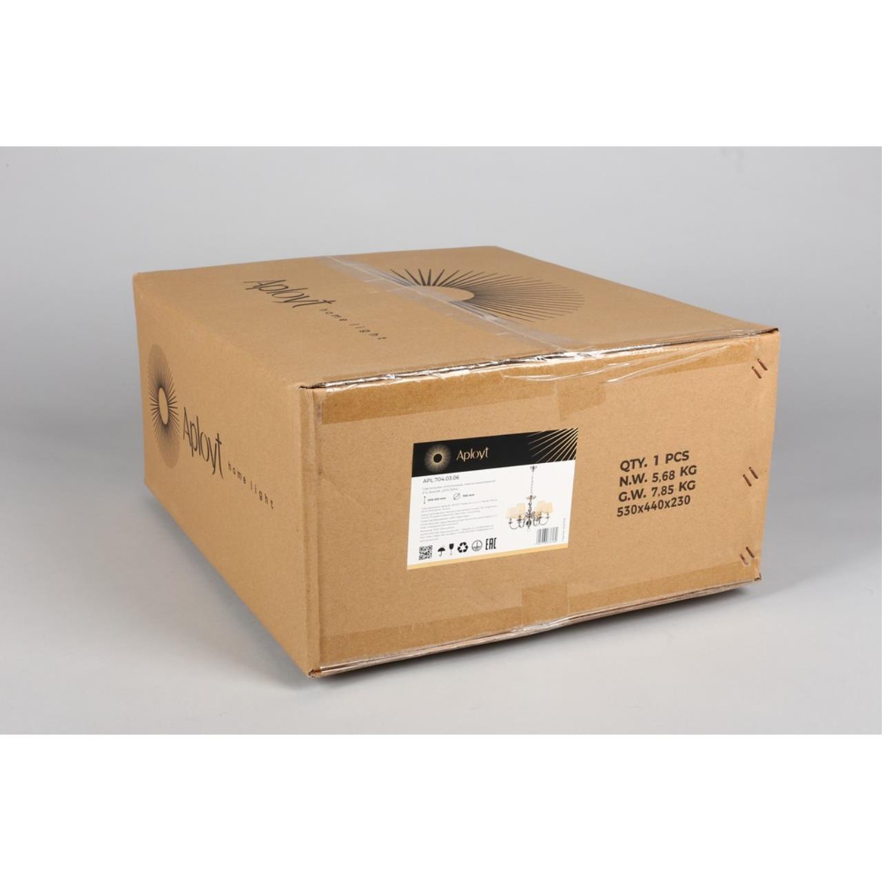 Картинка Подвесная люстра Aployt Gaell APL.704.03.06