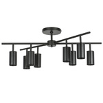 Картинка LR728378 Люстра RULLO 8х50W GU10 ЧЕРНЫЙ  571728 - 214437-8