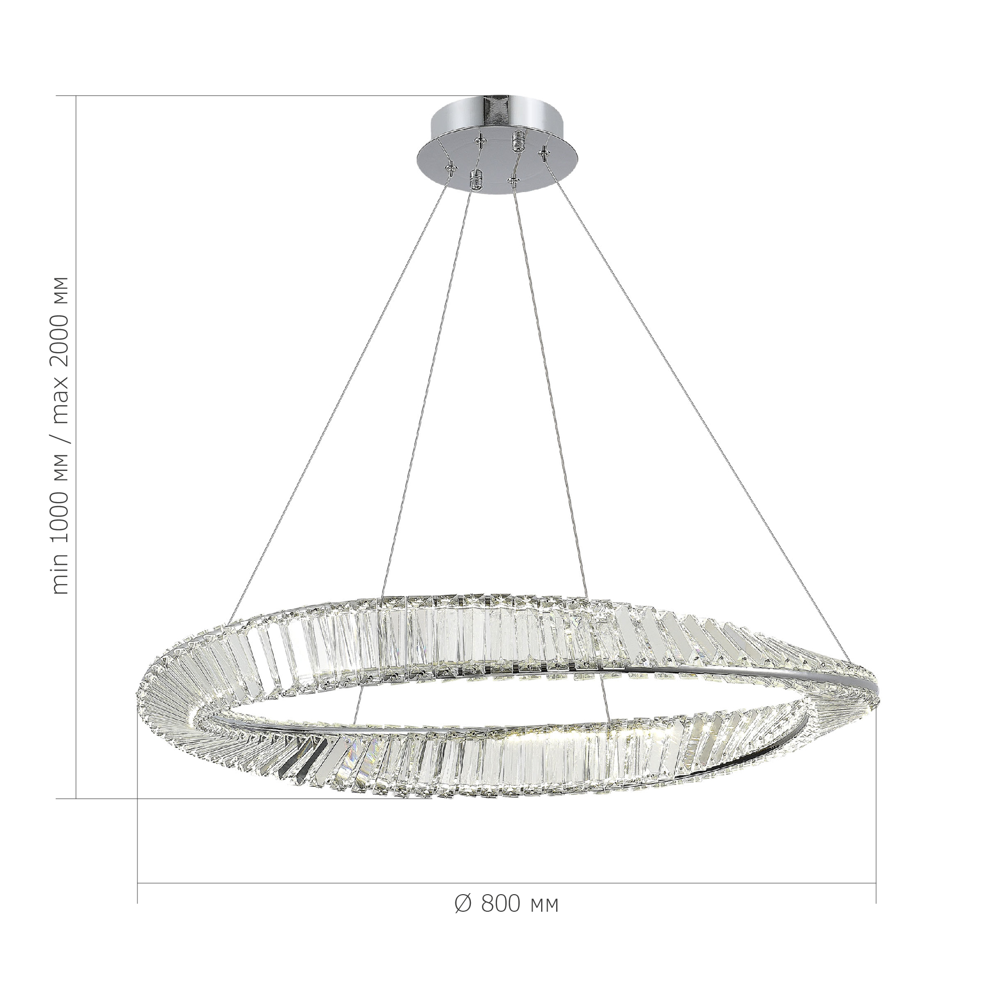 Картинка SL6204.111.01 Светильник подвесной ST-Luce 