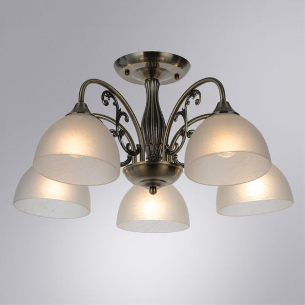 Картинка Потолочная люстра Arte Lamp Spica A3037PL-5AB