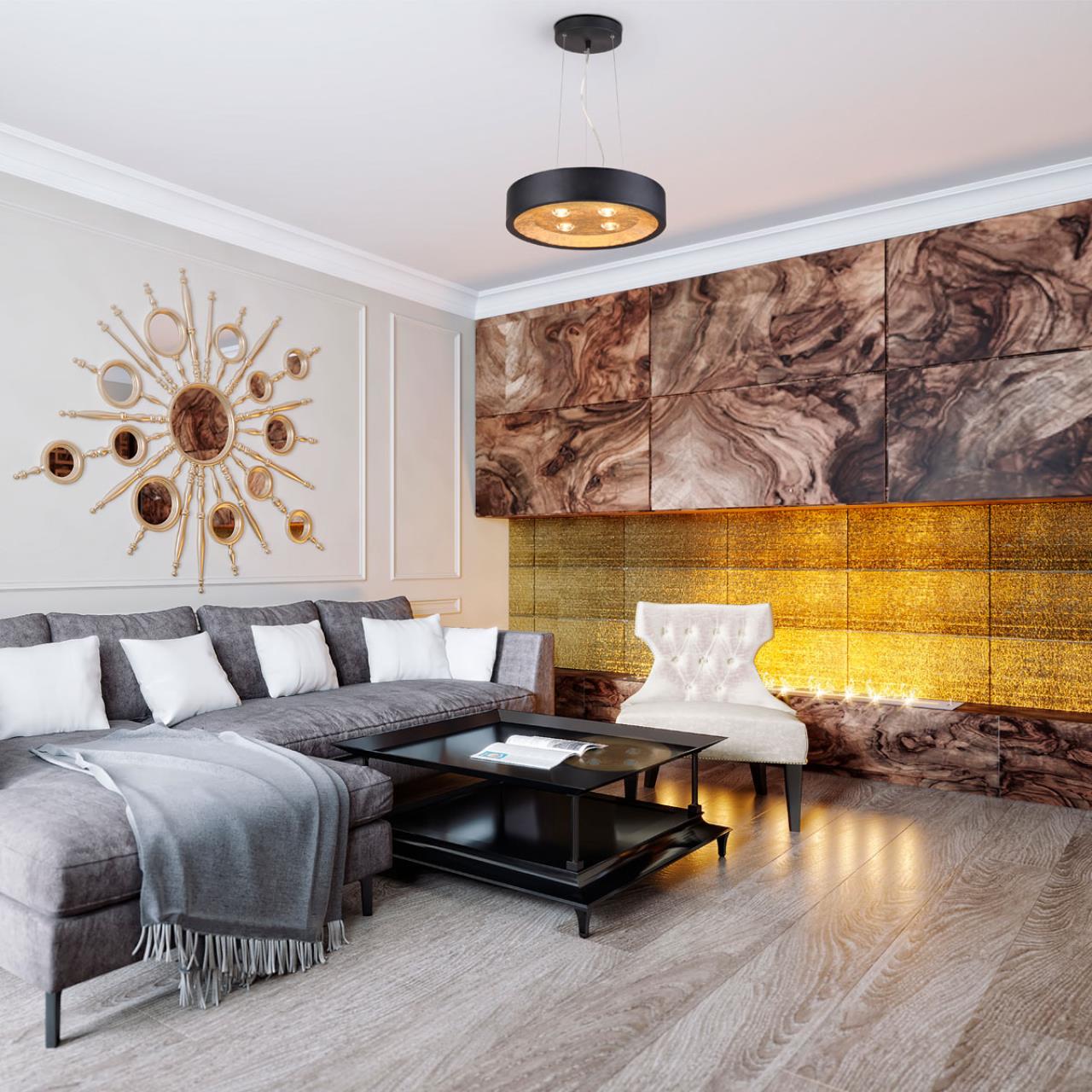 Картинка Подвесной светильник Odeon Light Glasgow 3875/4L