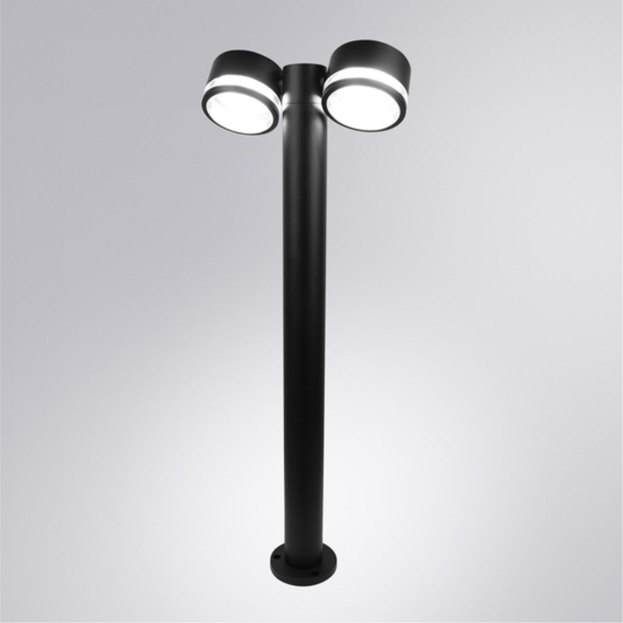 Картинка Уличный светильник Arte Lamp Nunki A1910PA-2BK