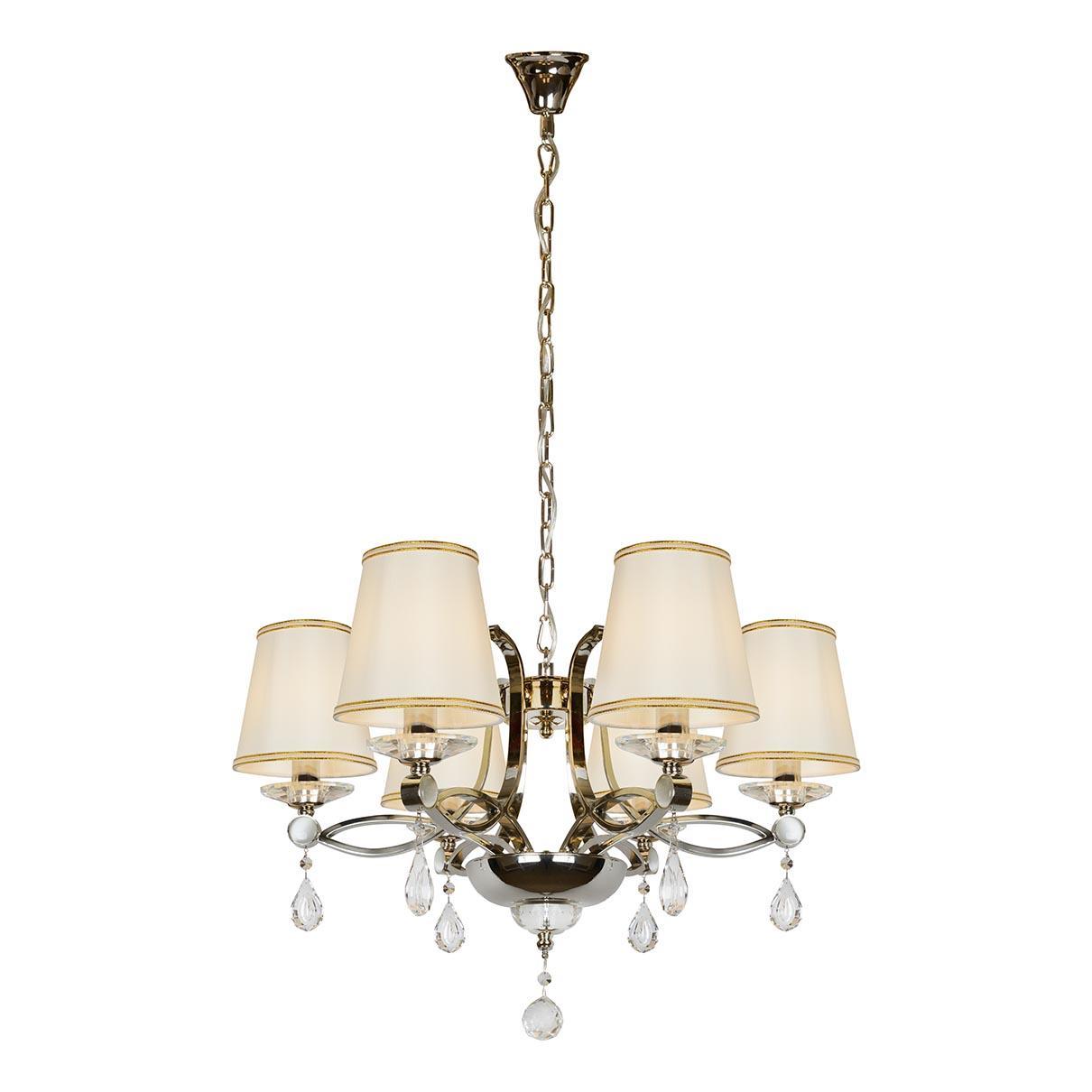 подвесная люстра ilamp cento p7505-6 nic, доставка по Казахстану 