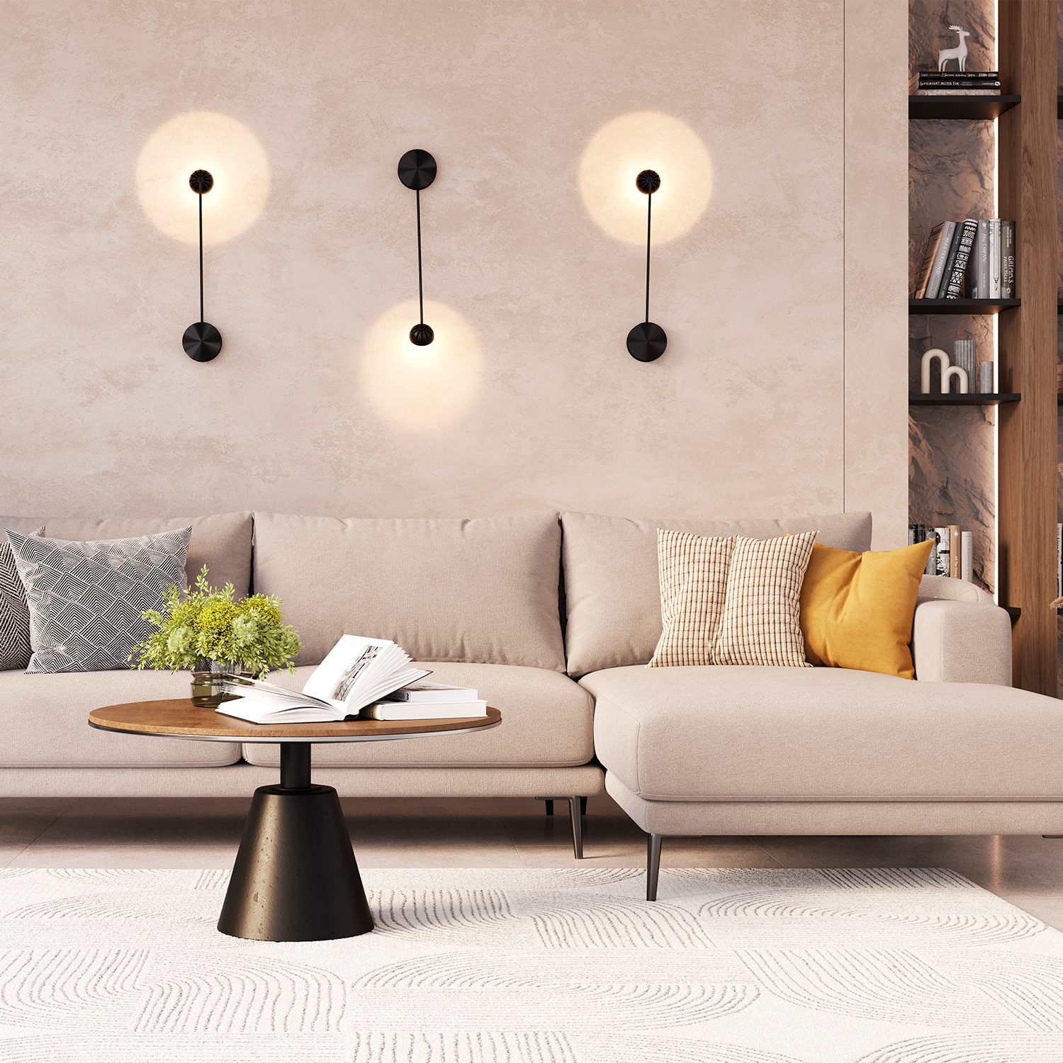 Картинка Настенный светильник Crystal Lux ALTO 1072/405