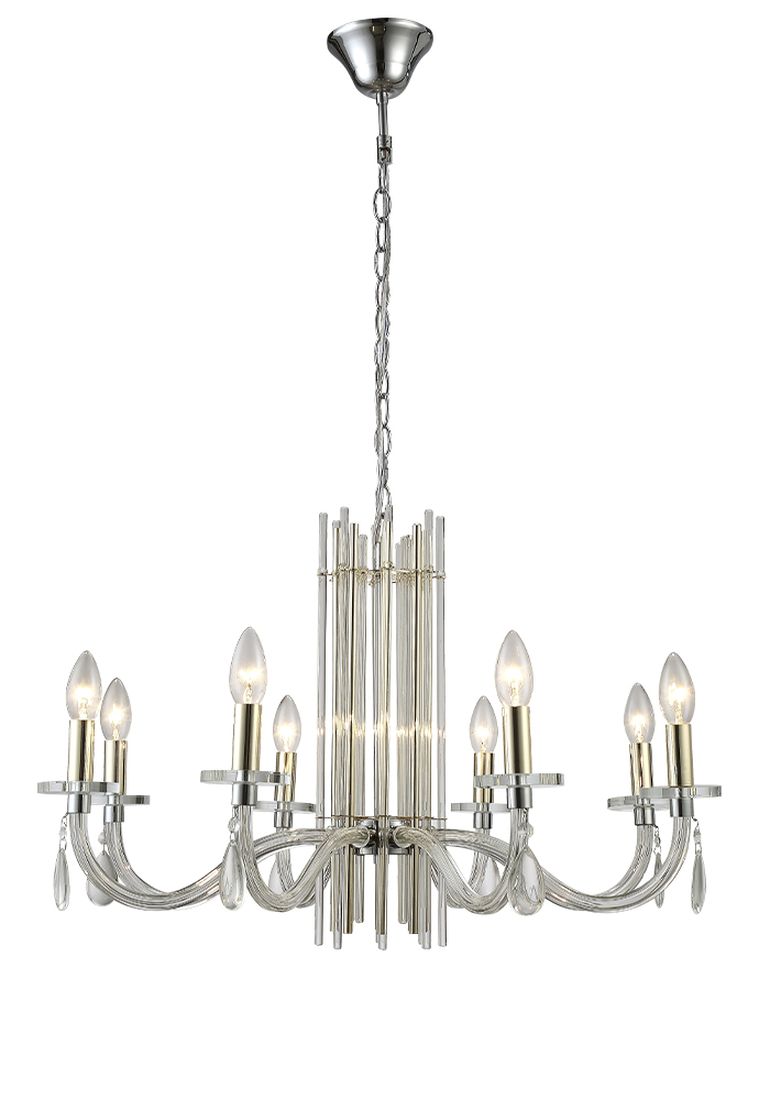 Картинка Люстра Crystal Lux Люстра AURELIO 0210/308