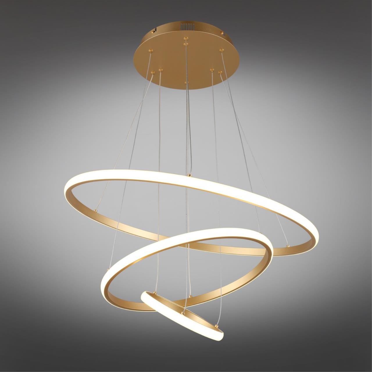 Картинка Подвесная светодиодная люстра Aployt Janina APL.018.13.60