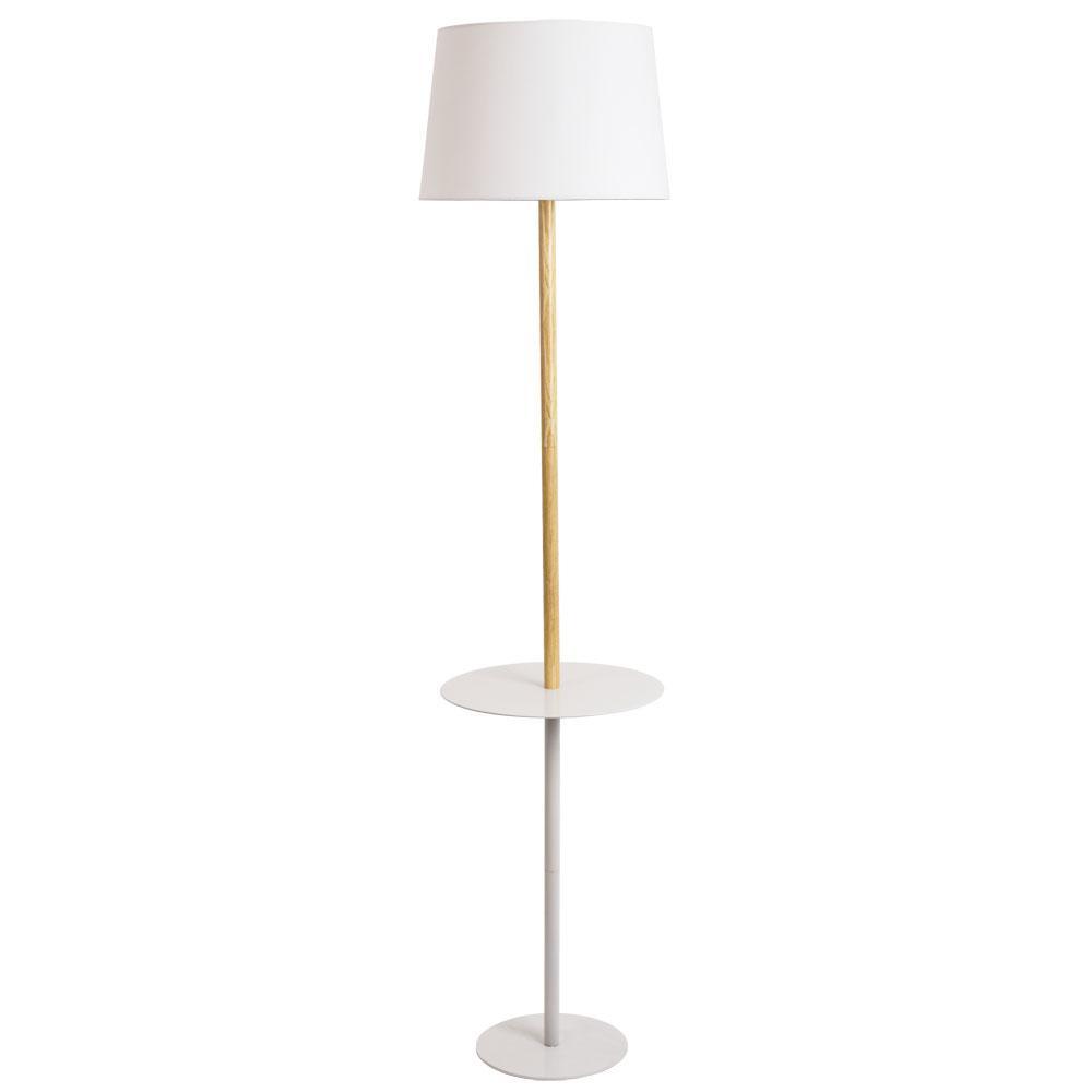 Торшер Arte Lamp Connor A2102PN-1WH купить в Алматы svet.kz